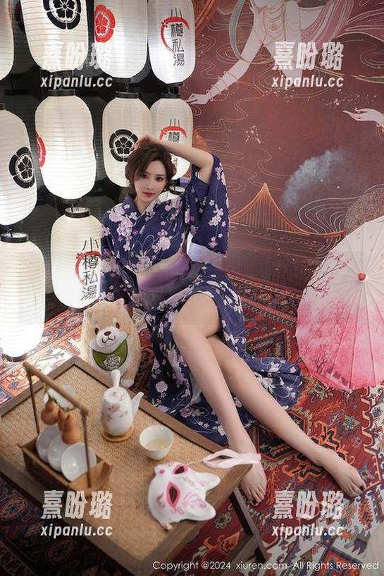 Xiuren秀人网-黄歆苑 Xiuren秀人网 - 设置成书签的黄歆苑豹纹写真:每次打开都想坏坏